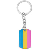 Pansexual Pride Keychain